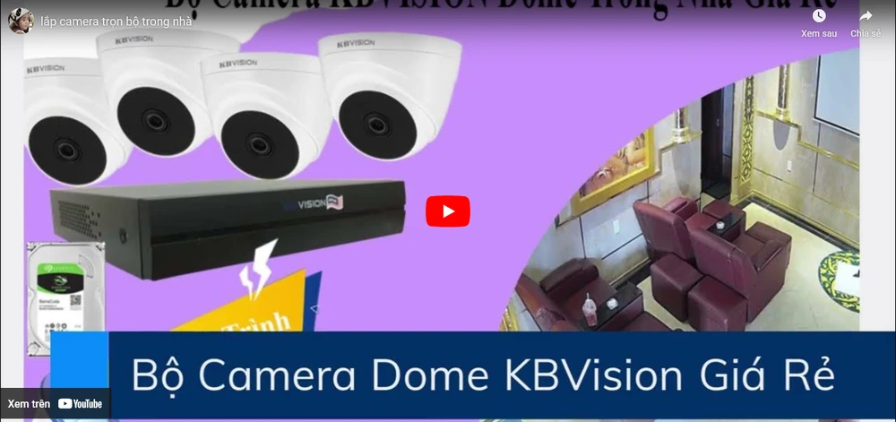 Lắp Bộ Camera Wifi Chống Trộm Cho Gia Đình Sắc Nét