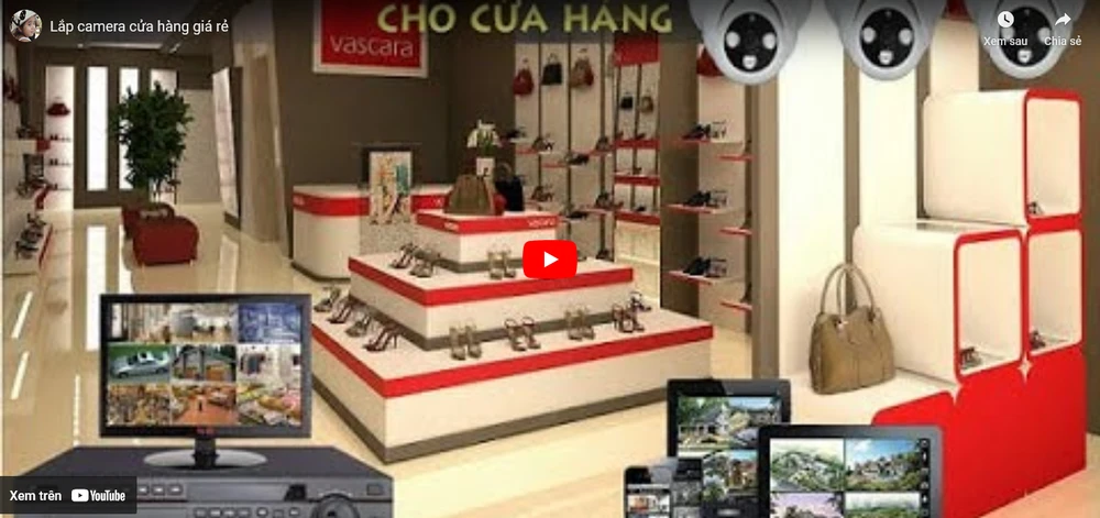 Lắp Đặt Camera Cửa Hàng Giá Rẻ