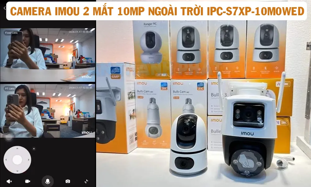 Camera IMOU 2 Mắt IPC-S7XP-10M0WED