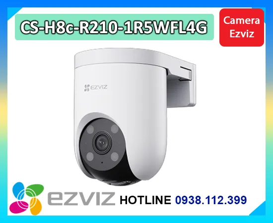 Camera EZVIZ CS-H8c-R210-1R5WFL4G, Camera EZVIZ H8c 4G 5MP, Camera EZVIZ H8c ngoài trời dùng SIM 4G, Camera EZVIZ H8c quay quét 360 độ, Camera EZVIZ H8c phát hiện người bằng AI, Camera EZVIZ H8c quan sát ban đêm có màu, Camera EZVIZ H8c đàm thoại hai chiều, Giá camera EZVIZ CS-H8c-R210-1R5WFL4G, Lắp đặt camera EZVIZ H8c 4G tại TP.HCM