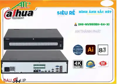 Đầu Ghi Hình IP Dahua DHI-NVR608H-64-XI,Giá giá sỉ DHI-NVR608H-64-XI,Giá kỹ thuật DHI-NVR608H-64-XI, Bán Lỗ,DHI-NVR608H-64-XI tốt nhất,Giá Bán DHI-NVR608H-64-XI,Địa Chỉ Bán DHI-NVR608H-64-XI,thông số DHI-NVR608H-64-XI, giá mới nhất,DHI-NVR608H-64-XI Giá Khuyến Mãi,DHI-NVR608H-64-XI rẻ nhất,công nghê DHI-NVR608H-64-XI,DHI-NVR608H-64-XI Tốt nhất,DHI-NVR608H-64-XI Chất Lượng,bán DHI-NVR608H-64-XI