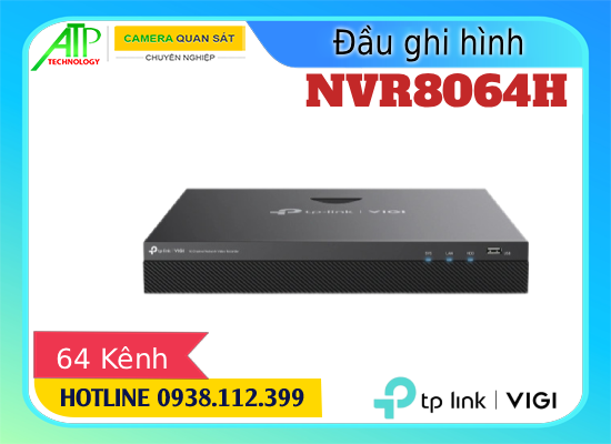 Lắp đặt camera Đầu Ghi 64 Kênh IP VIGI NVR8064H
