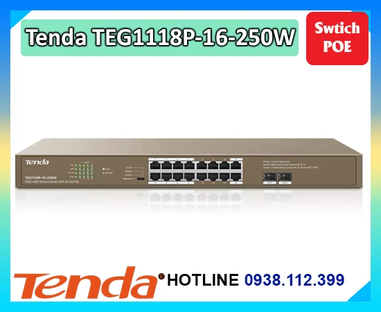 Tenda TEG1118P-16-250W Chất Lượng,phân phối Tenda TEG1118P-16-250W,Giá Bán Tenda TEG1118P-16-250W,Tenda TEG1118P-16-250W tốt nhất,Tenda TEG1118P-16-250W Bán Giá Rẻ,Tenda TEG1118P-16-250W Giá rẻ nhất,Tenda TEG1118P-16-250W Chiết khấu cao