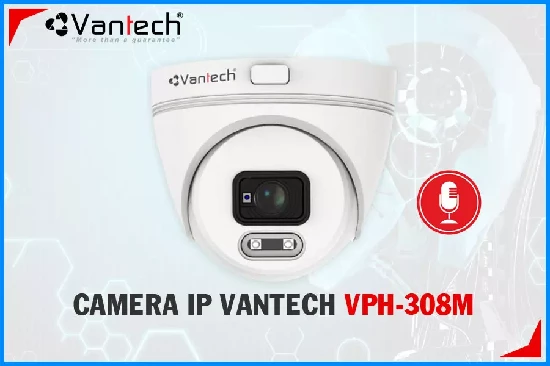  Camera IP Vantech VPH-308M giá rẻ chất lượng cao với nhiều ưu đãi hơn khi sử dụng dịch vụ lắp camera tận nơi, camera ghi lại hình ảnh và âm thanh rõ ràng, chi tiết hỗ trợ quá trình giám sát an ninh được dễ dàng hơn