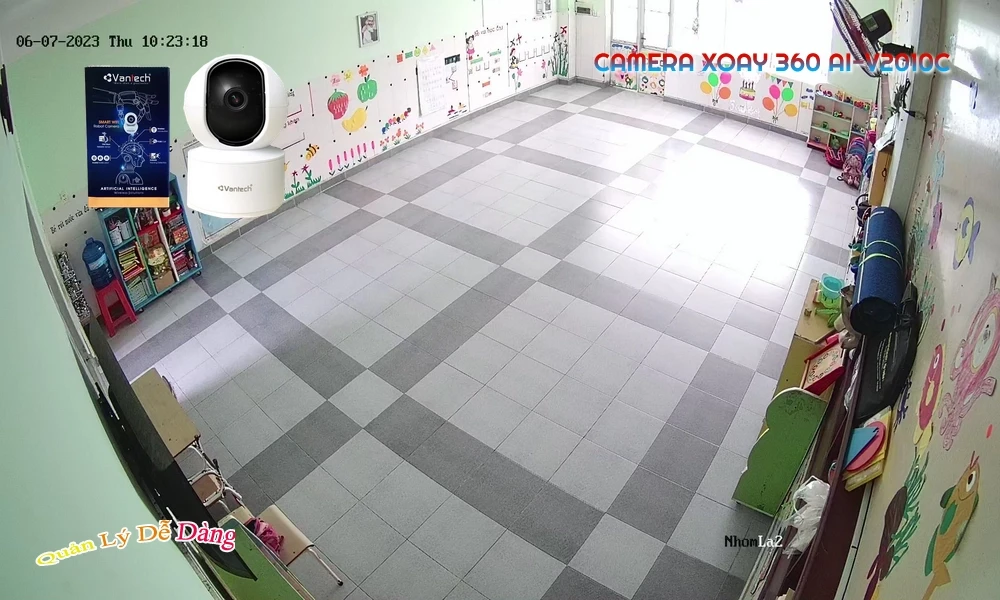 Camera WiFi Vantech 4.0MP AI-V2010C