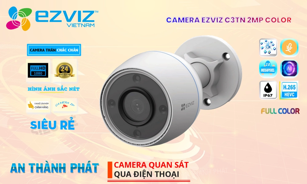 C3TN 2MP Color Camera An Ninh Chi phí phù hợp C3TN 2MP Color Camera An Ninh Chi phí phù hợp