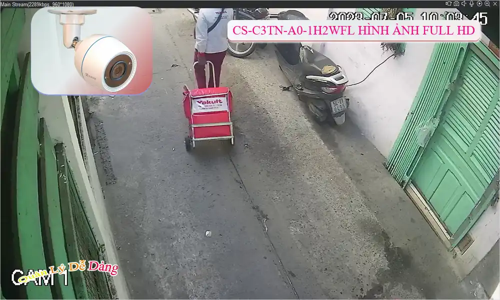 CS-C3TN-A0-1H2WFL sắc nét Wifi Ezviz CS-C3TN-A0-1H2WFL sắc nét Wifi Ezviz
