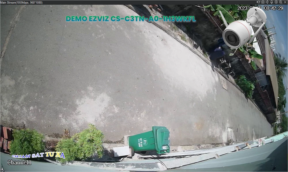 Camera Wifi ngoài trời 3MP EZVIZ CS-C3TN-A0-1H3WKFL Camera Wifi ngoài trời 3MP EZVIZ CS-C3TN-A0-1H3WKFL