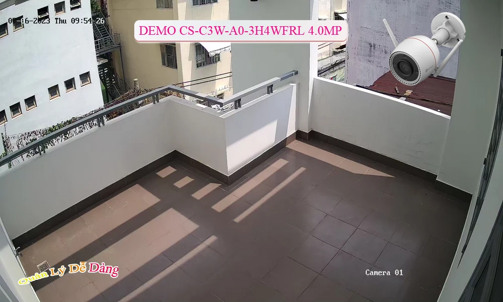 Camera IP Wifi EZVIZ CS-C3W-A0-3H4WFRL 4.0MP