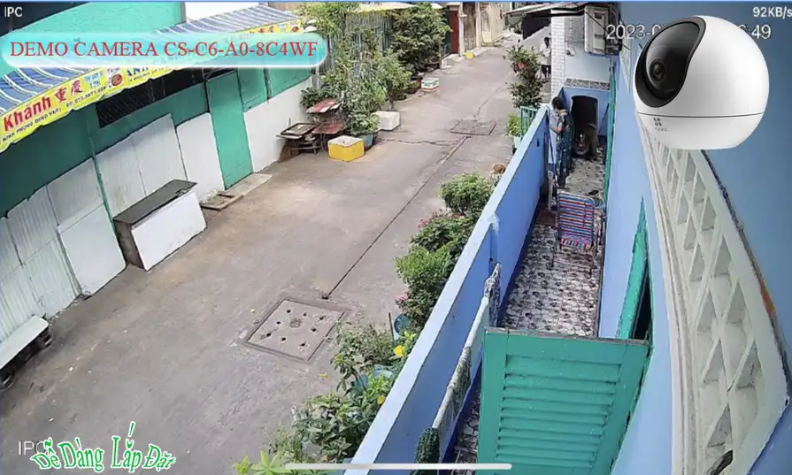 CS-C6-A0-8C4WF sắc nét Wifi Ezviz