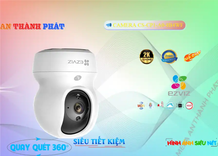 CS-CP1-A0-8B4WF sắc nét Wifi Ezviz