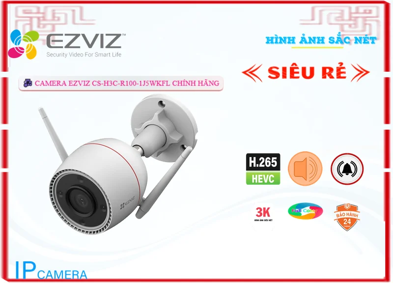 CS-H3c-R100-1J5WKFL sắc nét Wifi Ezviz CS-H3c-R100-1J5WKFL sắc nét Wifi Ezviz