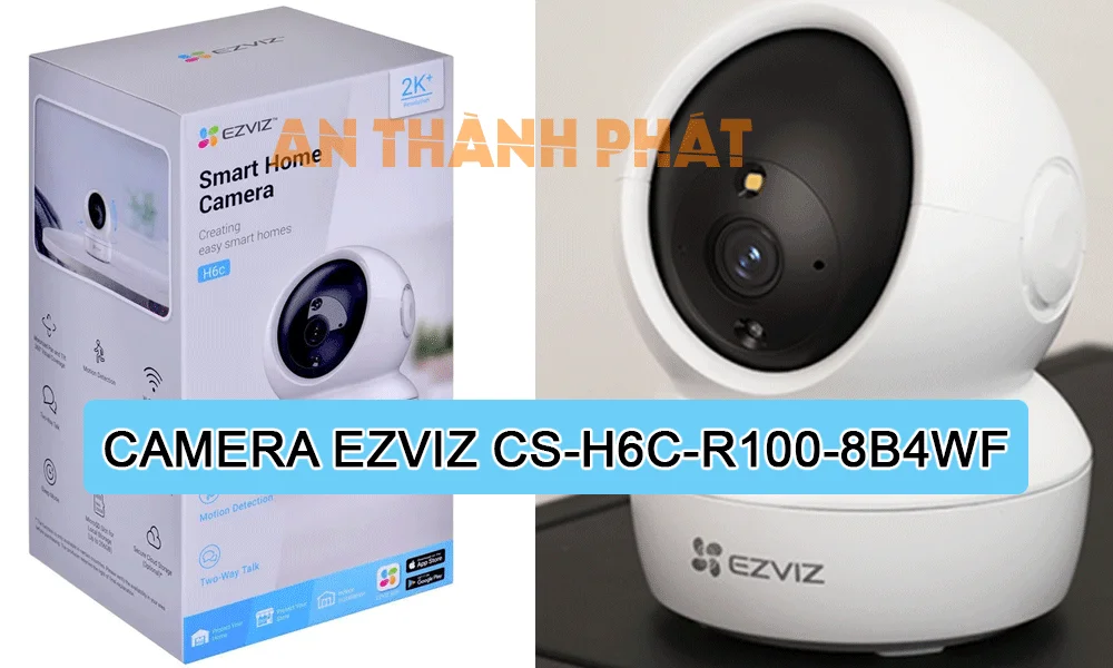 CS-H6c-R100-8B4WF sắc nét Wifi Ezviz