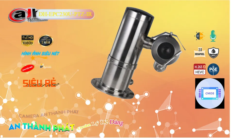 DH-EPC230U-PTZ-IR sắc nét Dahua DH-EPC230U-PTZ-IR sắc nét Dahua