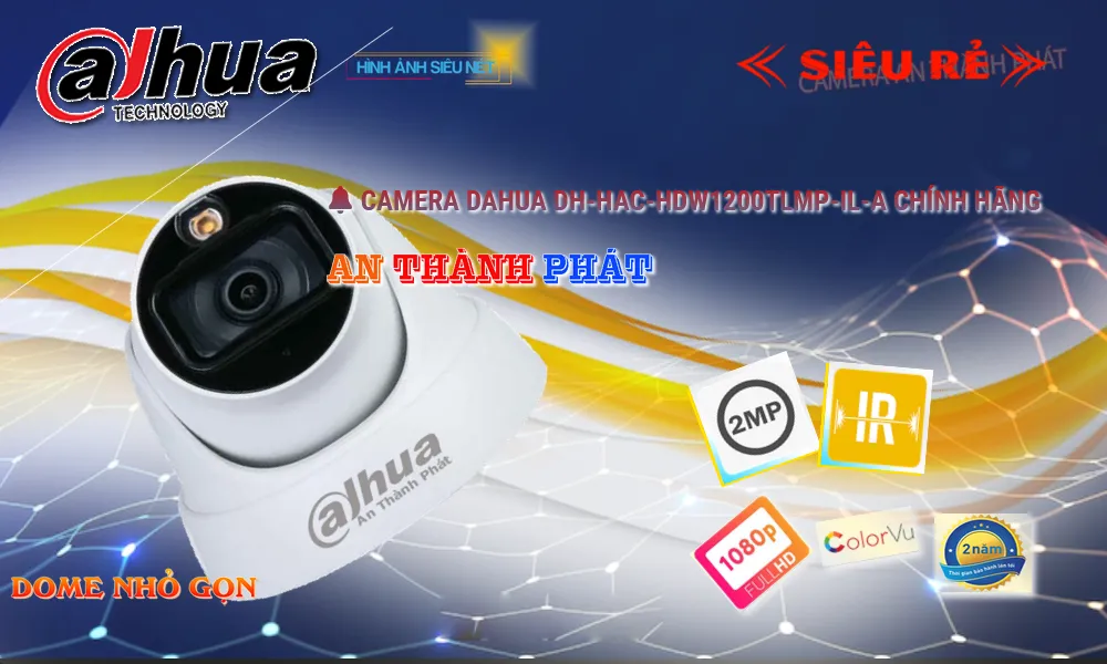 DH-HAC-HDW1200TLMP-IL-A sắc nét Dahua