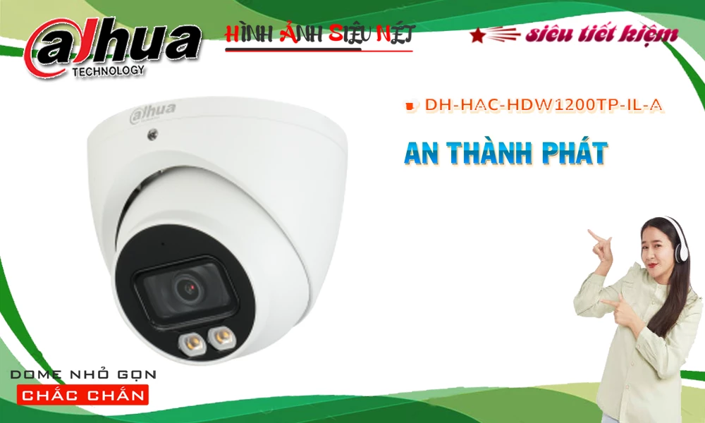 ➠ DH-HAC-HDW1200TP-IL-A sắc nét Dahua ➠ DH-HAC-HDW1200TP-IL-A sắc nét Dahua
