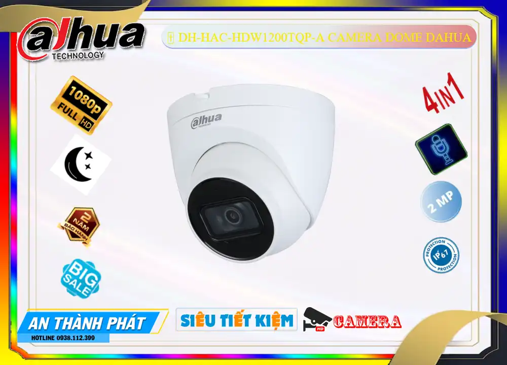 DH-HAC-HDW1200TQP-A sắc nét Dahua