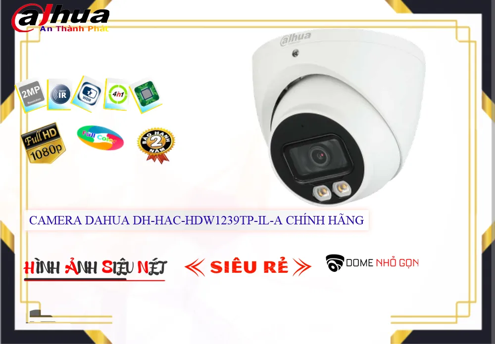 DH-HAC-HDW1239TP-IL-A sắc nét Dahua DH-HAC-HDW1239TP-IL-A sắc nét Dahua