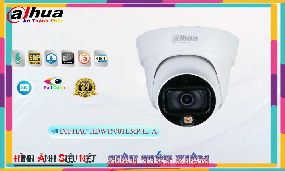DH-HAC-HDW1500TLMP-IL-A sắc nét Dahua DH-HAC-HDW1500TLMP-IL-A sắc nét Dahua