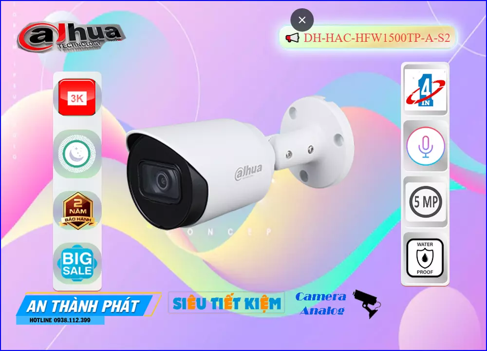 Camera Dahua DH-HAC-HFW1500TP-A-S2 Có Ghi Âm,Giá giá sỉ DH-HAC-HFW1500TP-A-S2,Phân Phối Sỉ DH-HAC-HFW1500TP-A-S2, Bán Lỗ,DH-HAC-HFW1500TP-A-S2 Giá Thấp Nhất,Giá Bán DH-HAC-HFW1500TP-A-S2 Ultra 4k lite 4.0 megapixel ,Công ty bán  Camera Giám Sát DH-HAC-HFW1500TP-A-S2,thông số DH-HAC-HFW1500TP-A-S2, sale mạnh,DH-HAC-HFW1500TP-A-S2 giá kỹ thuật,DH-HAC-HFW1500TP-A-S2 Tiết kiệm,công nghê DH-HAC-HFW1500TP-A-S2,DH-HAC-HFW1500TP-A-S2 Tốt nhất,DH-HAC-HFW1500TP-A-S2 Chất Lượng,bán DH-HAC-HFW1500TP-A-S2