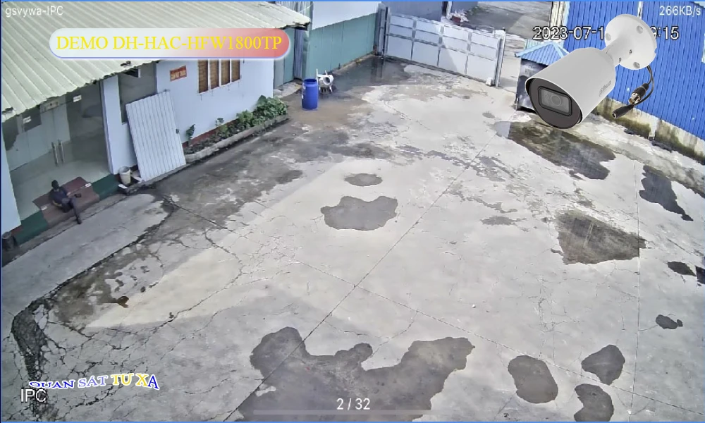 DH-HAC-HFW1800TP sắc nét Dahua