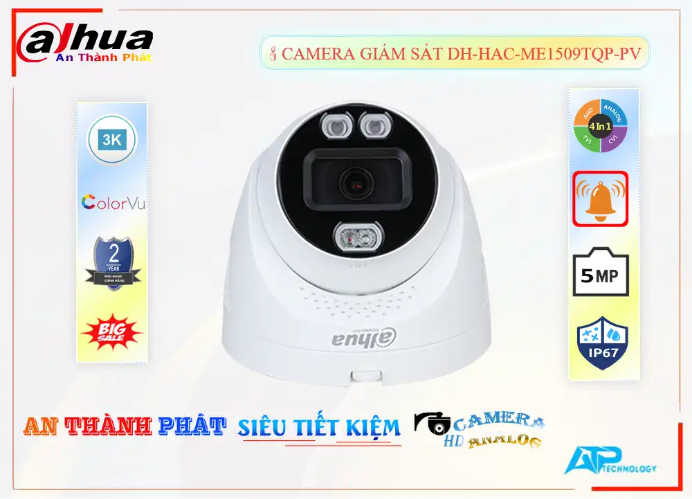 DH-HAC-ME1509TQP-PV sắc nét Dahua