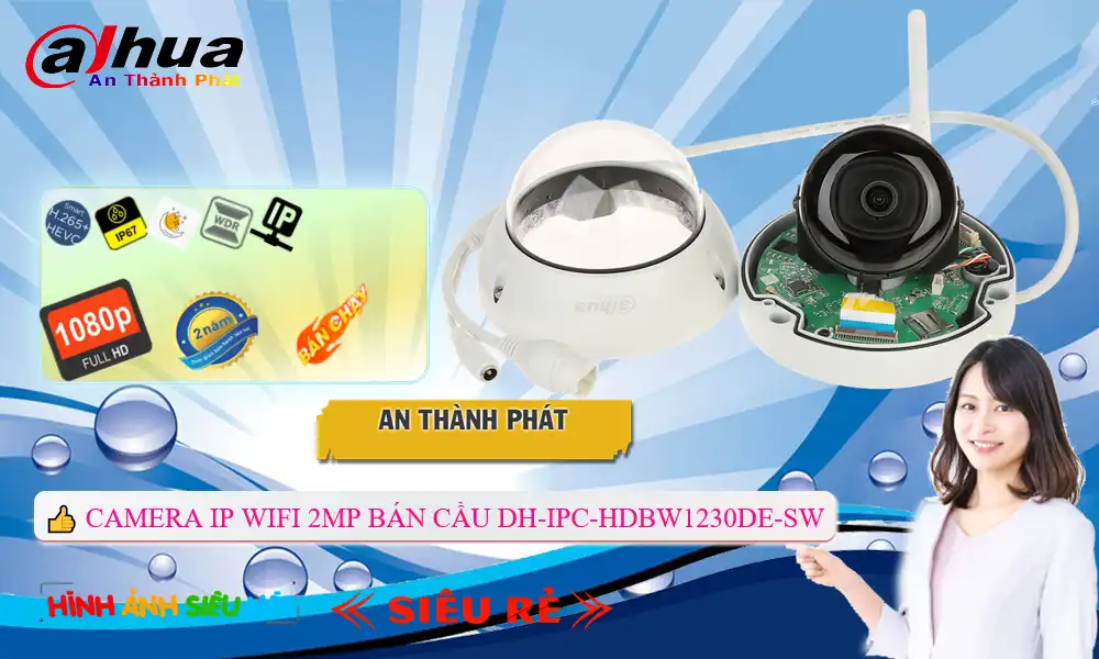 DH-IPC-HDBW1230DE-SW sắc nét Dahua
