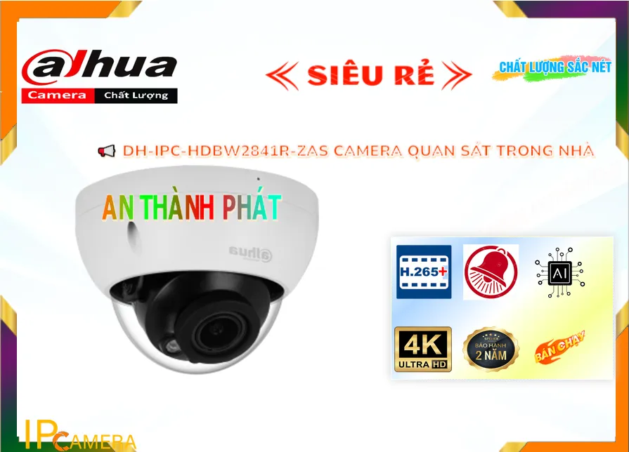 Camera DH-IPC-HDBW2841R-ZAS Giá rẻ Camera DH-IPC-HDBW2841R-ZAS Giá rẻ