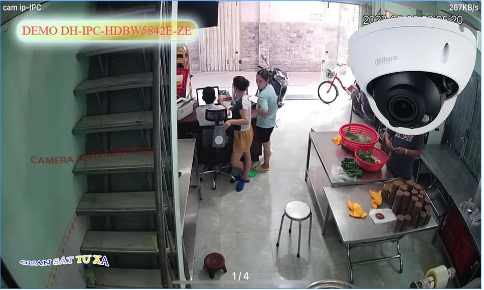 DH-IPC-HDBW5842E-ZE sắc nét Dahua DH-IPC-HDBW5842E-ZE sắc nét Dahua