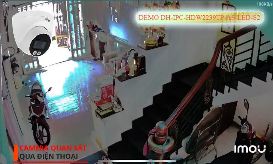 ➠  DH-IPC-HDW2239TP-AS-LED-S2 sắc nét Dahua