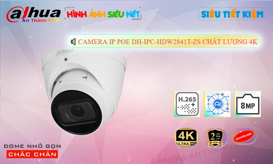 DH-IPC-HDW2841T-ZS Camera Chính Hãng Dahua