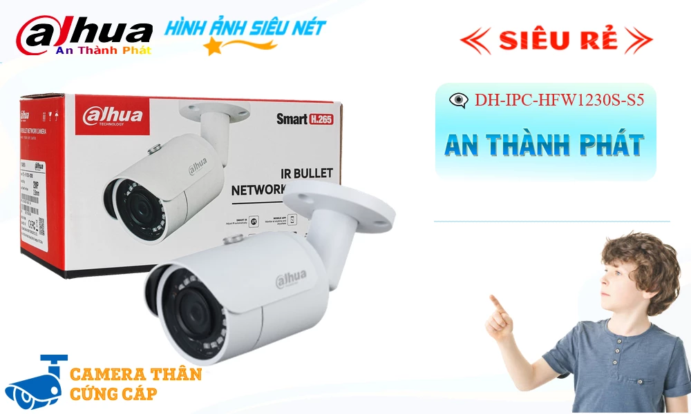 DH-IPC-HFW1230S-S5 sắc nét Dahua