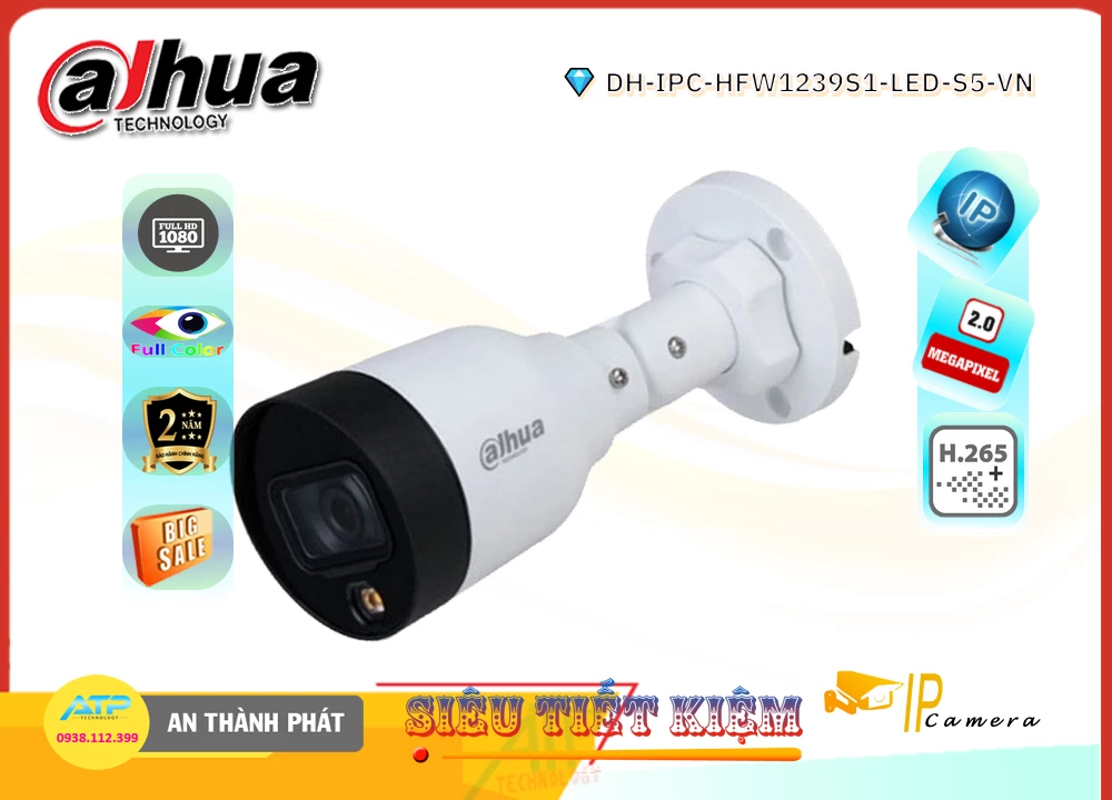 Camera Dahua DH-IPC-HFW1239S1-LED-S5-VN,Thông số DH-IPC-HFW1239S1-LED-S5-VN,DH-IPC-HFW1239S1-LED-S5-VN giá mới nhất,DH-IPC-HFW1239S1-LED-S5-VN Công Nghệ POE  Bán Sỉ, Loại Camera an ninh DH IPC HFW1239S1 LED S5 VN,DH-IPC-HFW1239S1-LED-S5-VN tốt nhất,Giá Bán DH-IPC-HFW1239S1-LED-S5-VN FULL HD 1080P 2.0 MP ,DH-IPC-HFW1239S1-LED-S5-VN Chính hãng,Bán rẻ DH-IPC-HFW1239S1-LED-S5-VN,Giá DH-IPC-HFW1239S1-LED-S5-VN,thông số DH-IPC-HFW1239S1-LED-S5-VN,DH-IPC-HFW1239S1-LED-S5-VN Chất lượng nhất,DH-IPC-HFW1239S1-LED-S5-VN Giá Khuyến Mãi,DH-IPC-HFW1239S1-LED-S5-VN Giá Hấp Dẫn
