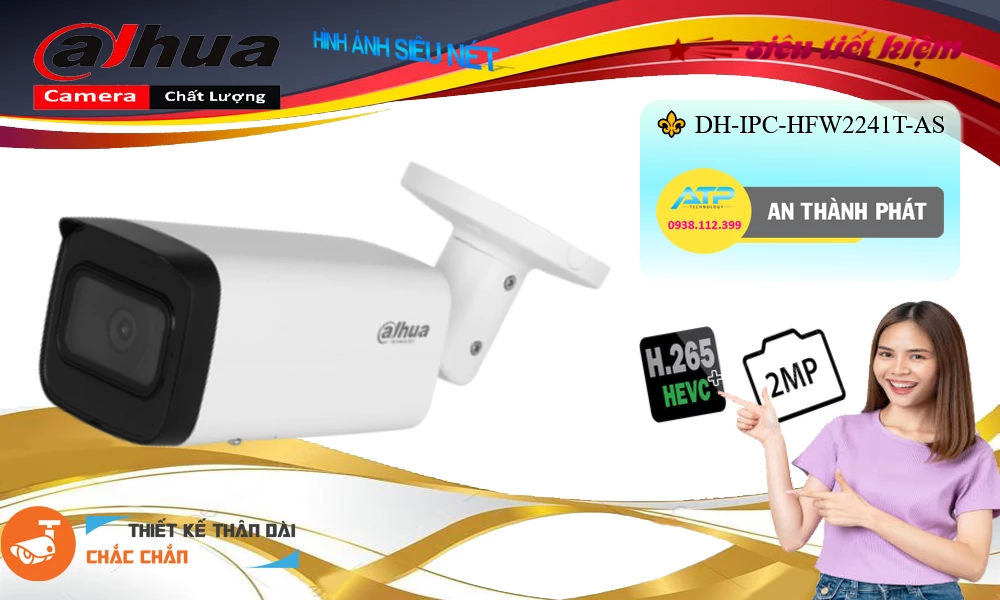 ➠ DH-IPC-HFW2241T-AS sắc nét Dahua ➠ DH-IPC-HFW2241T-AS sắc nét Dahua