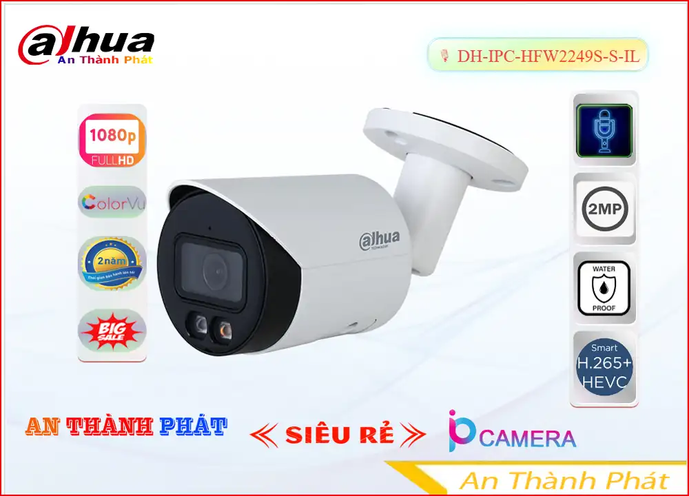 DH IPC HFW2249S S IL,Camera dahua DH-IPC-HFW2249S-S-IL,DH-IPC-HFW2249S-S-IL Giá Hấp Dẫn,DH-IPC-HFW2249S-S-IL Ip POE sắc nét  giá mới nhất,DH-IPC-HFW2249S-S-IL Chính hãng,Bán rẻ  Camera quan sát DH-IPC-HFW2249S-S-IL,DH-IPC-HFW2249S-S-IL bán rẻ,DH-IPC-HFW2249S-S-IL 2.0 megapixel FULL HD 1080P nơi bán rẻ nhất,Giá Bán DH-IPC-HFW2249S-S-IL,Địa Chỉ Bán DH-IPC-HFW2249S-S-IL,thông số DH-IPC-HFW2249S-S-IL,tuổi thọ DH-IPC-HFW2249S-S-IL,DH-IPC-HFW2249S-S-IL Chất lượng nhất,DH-IPC-HFW2249S-S-IL Giá hấp dẫn