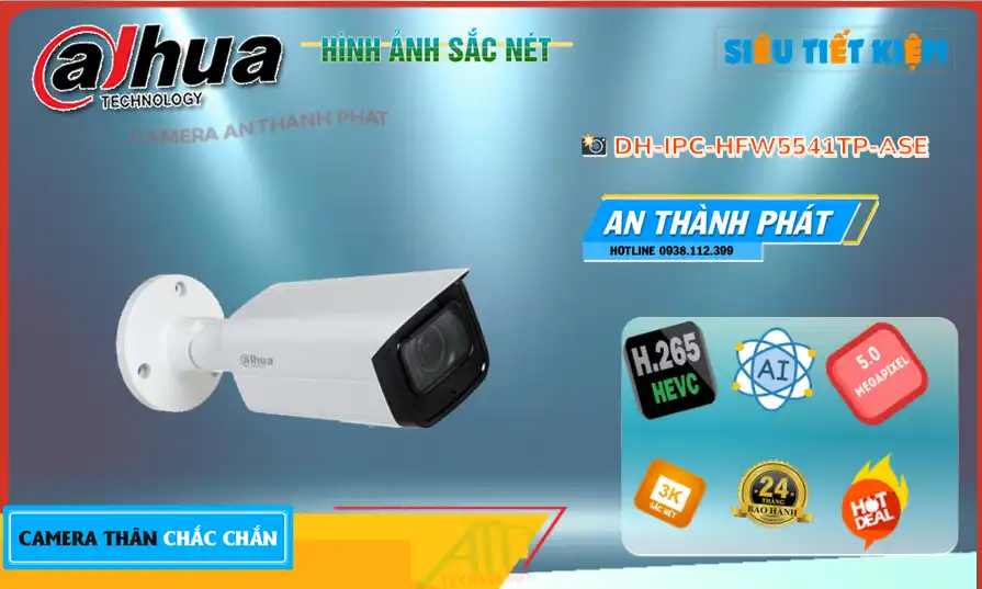 DH-IPC-HFW2441TP-ZS sắc nét Dahua