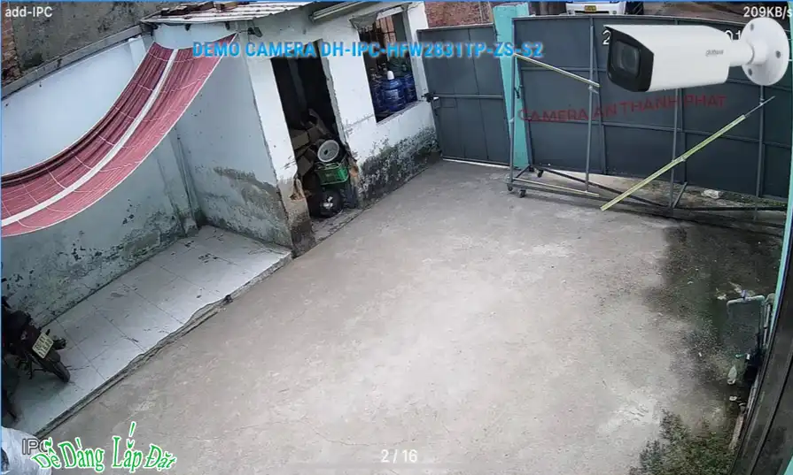 DH-IPC-HFW2831TP-ZS-S2 sắc nét Dahua