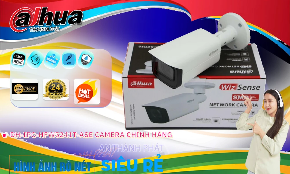 DH-IPC-HFW5241T-ASE sắc nét Dahua