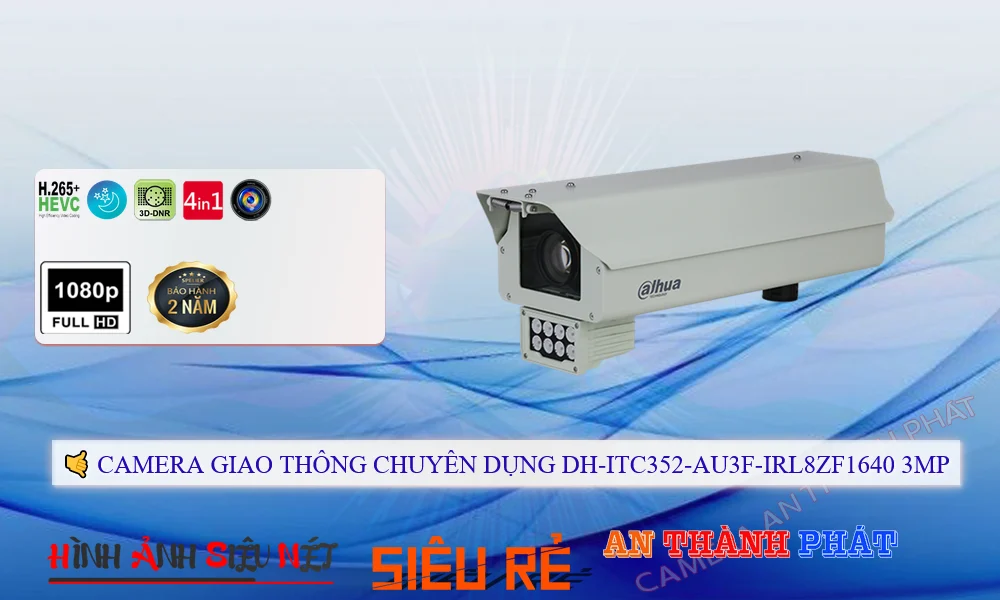 DH-ITC352-AU3F-IRL8ZF1640 sắc nét Dahua DH-ITC352-AU3F-IRL8ZF1640 sắc nét Dahua