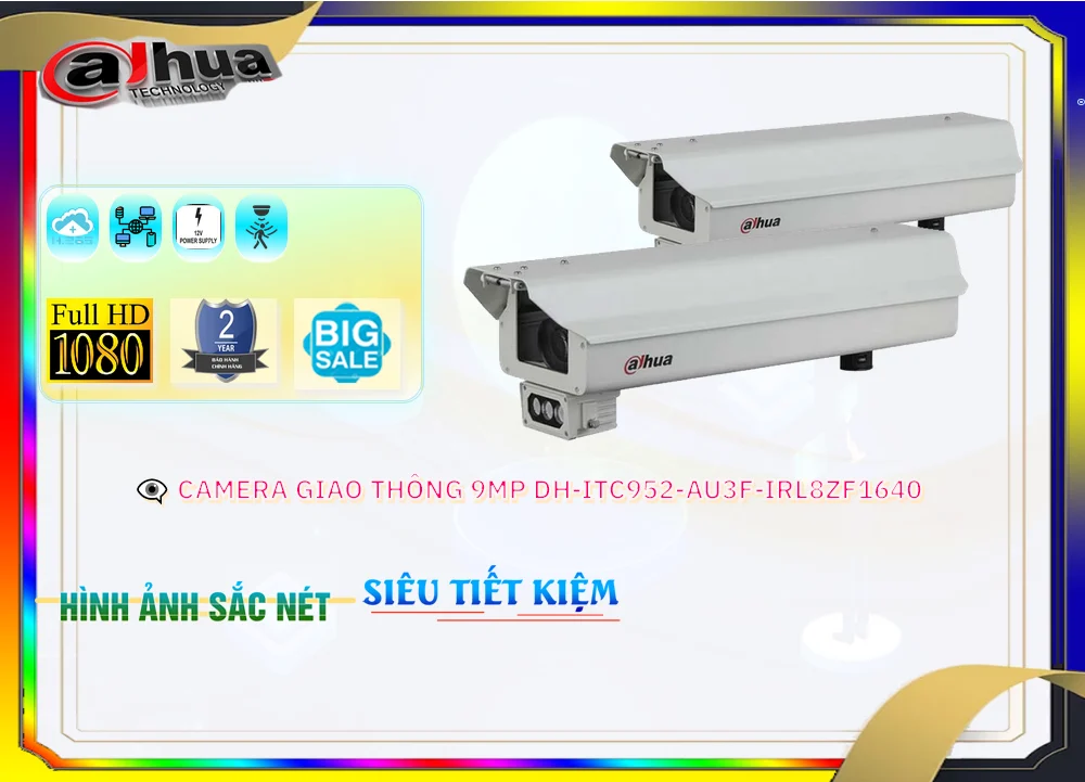 DH-ITC952-AU3F-IRL8ZF1640 sắc nét Dahua DH-ITC952-AU3F-IRL8ZF1640 sắc nét Dahua