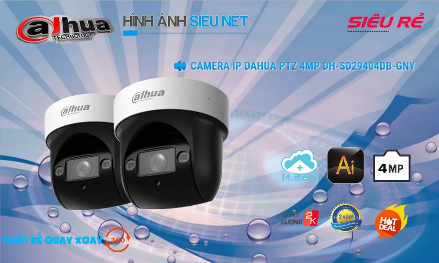 Dahua DH-SD29404DB-GNY Giá tốt Dahua DH-SD29404DB-GNY Giá tốt
