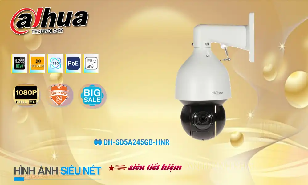 DH-SD5A245GB-HNR sắc nét Dahua