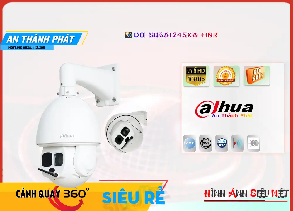 DH-SD6AL245XA-HNR sắc nét Dahua DH-SD6AL245XA-HNR sắc nét Dahua