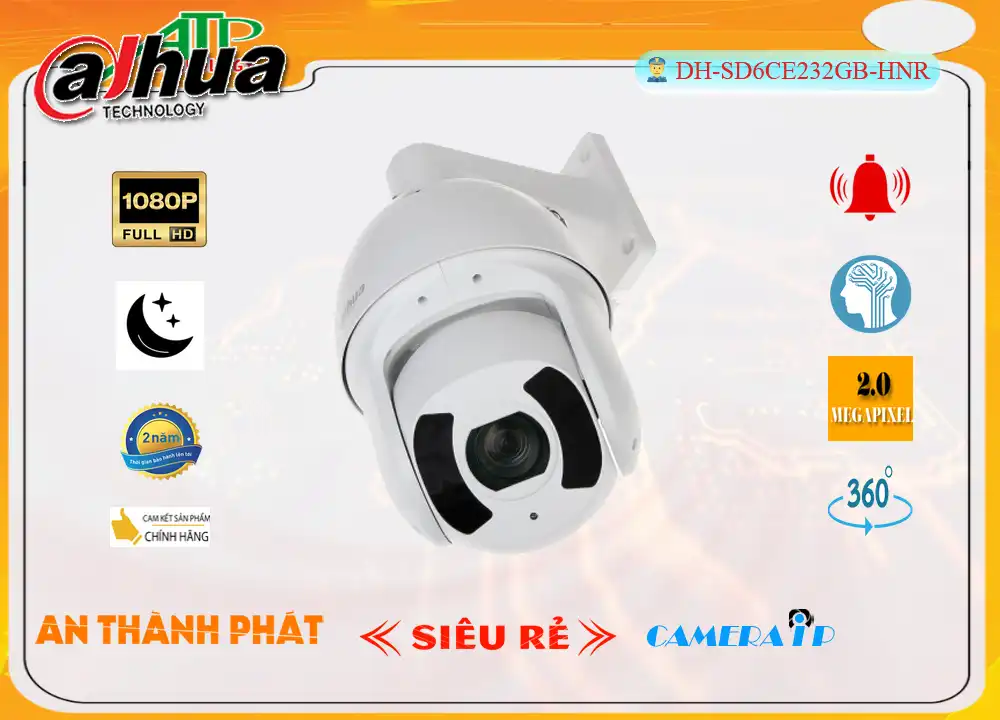 DH-SD6CE230U-HNI sắc nét Dahua DH-SD6CE230U-HNI sắc nét Dahua