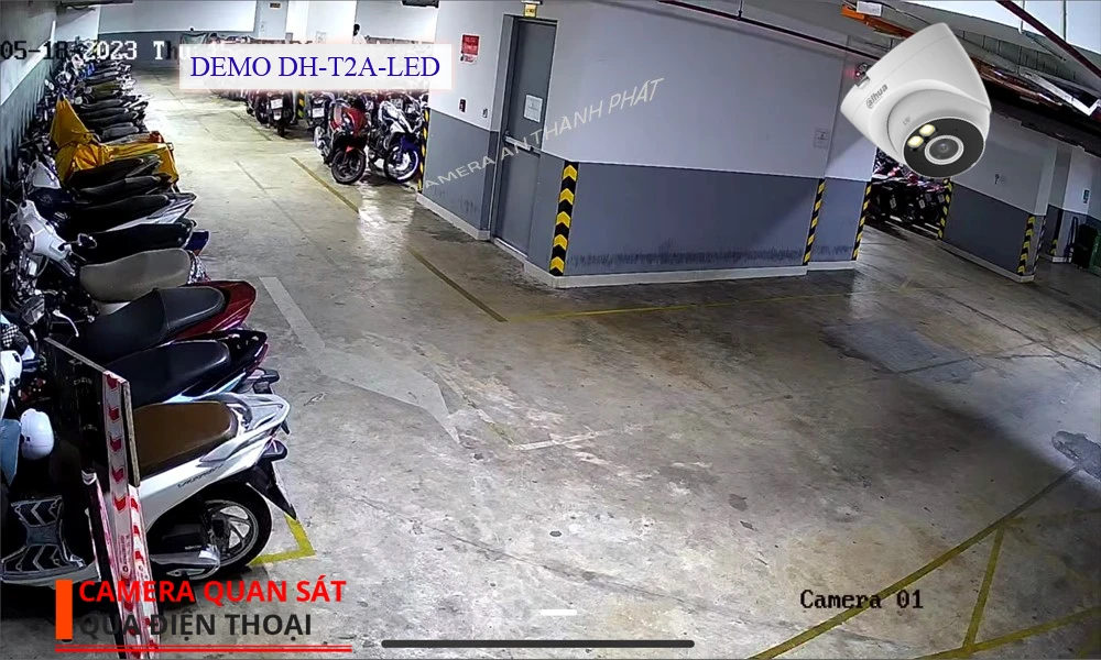 DH-T2A-LED sắc nét Dahua