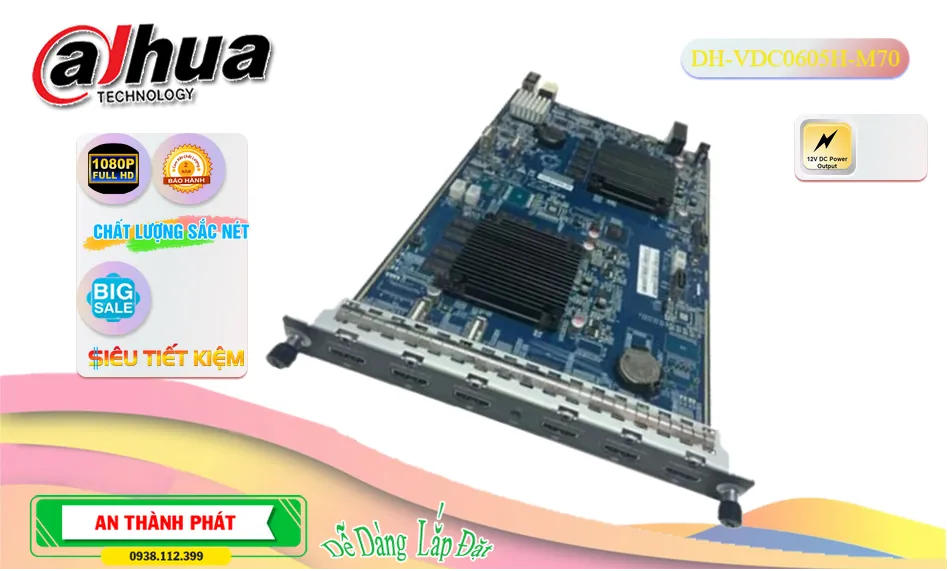 DH-VDC0605H-M70 sắc nét Dahua ➠ DH-VDC0605H-M70 sắc nét Dahua ➠