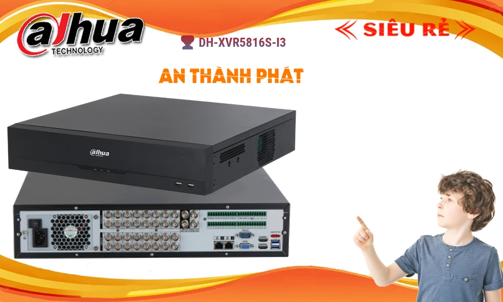 DH-XVR5816S-I3 sắc nét Dahua DH-XVR5816S-I3 sắc nét Dahua