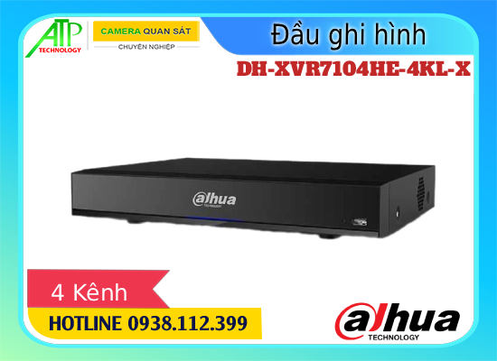 DH-XVR7104HE-4KL-X Đầu Ghi Hình Giá Rẻ 4 Kênh DH-XVR7104HE-4KL-X Đầu Ghi Hình Giá Rẻ 4 Kênh