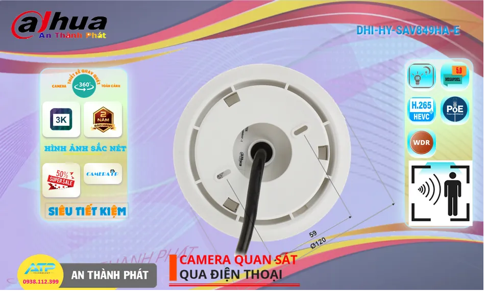 DHI-HY-SAV849HA-E sắc nét Dahua
