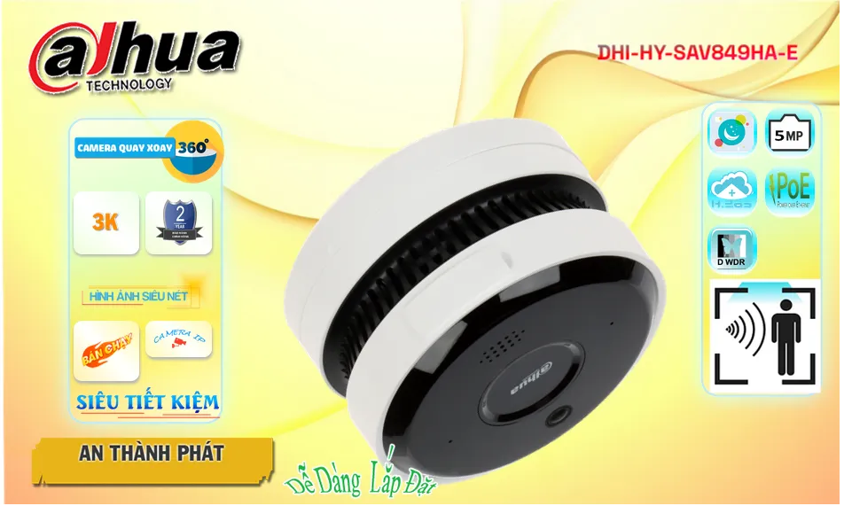 DHI-HY-SAV849HA-E sắc nét Dahua